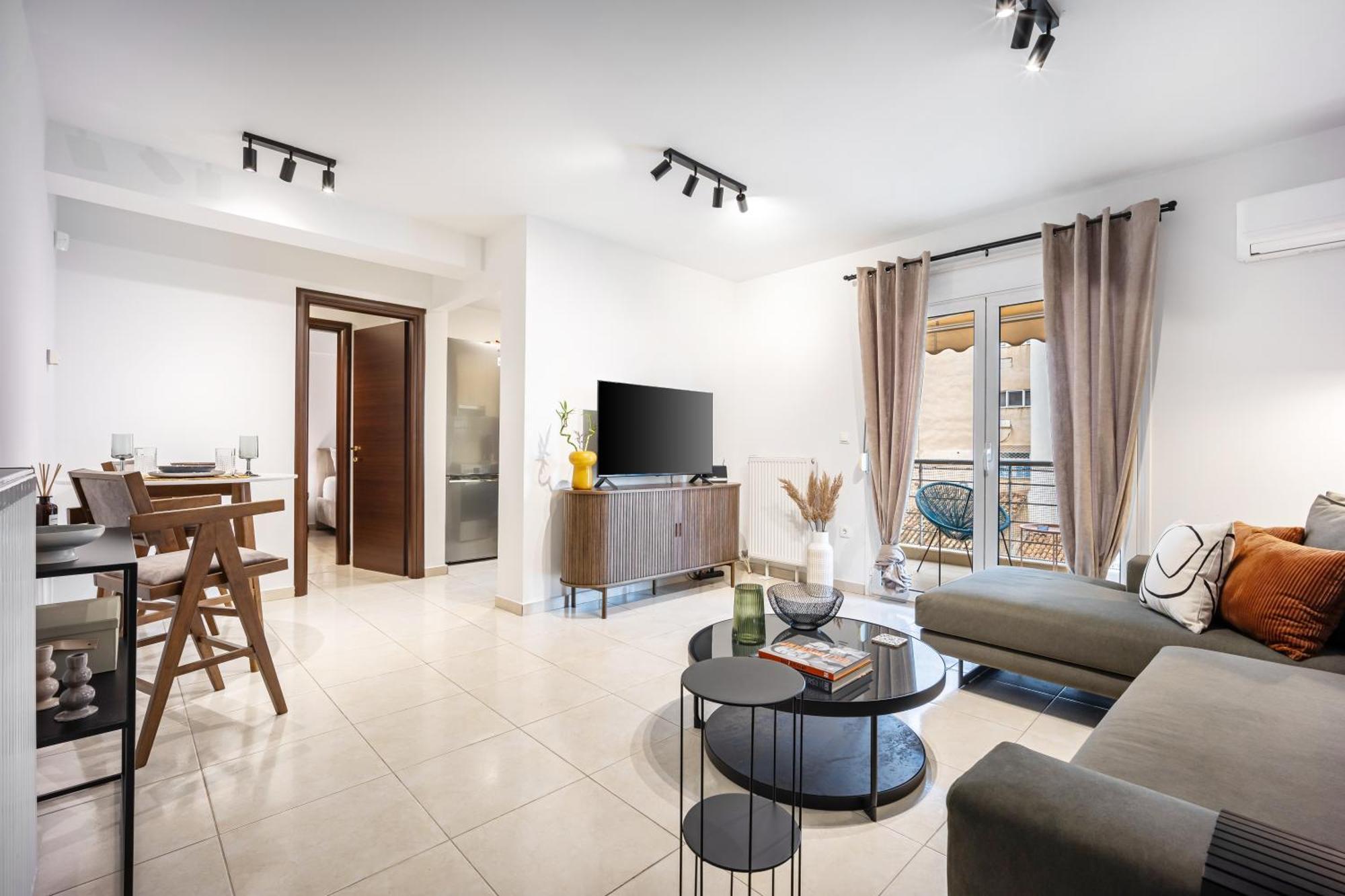 Elegant 2Bd Apartment Near Acropolis By Ilsofoir Collection Афіни Екстер'єр фото